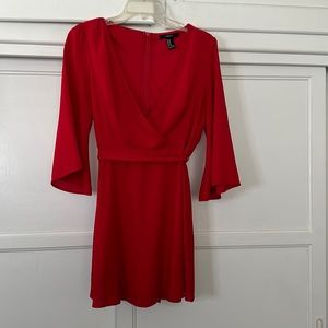 Red F21 dress